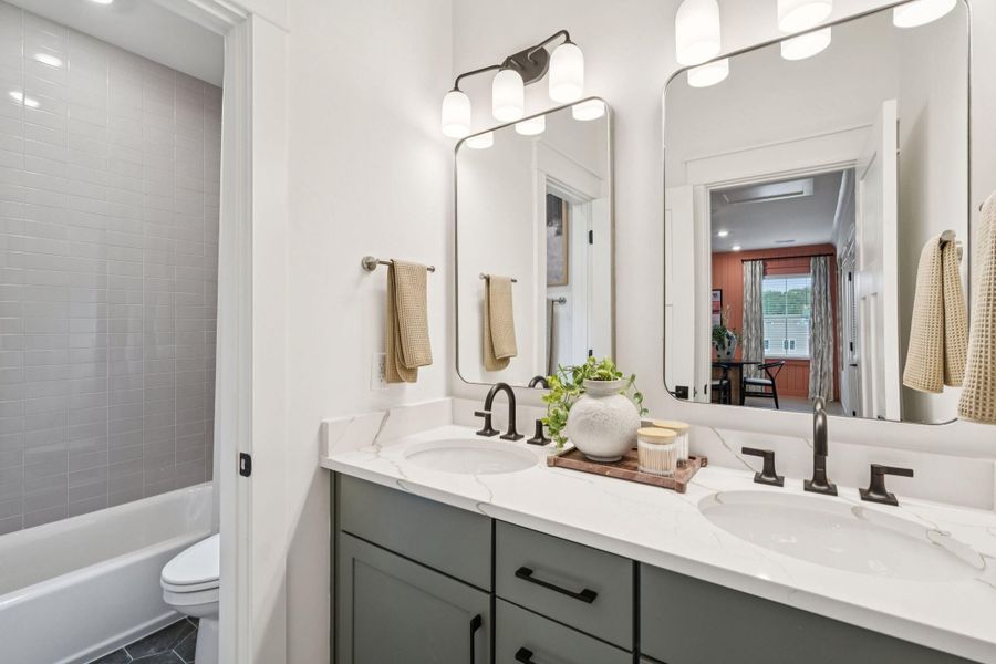 Furnished interior view inside a new home in Waterloo Estates, Johns Island (Image 50).