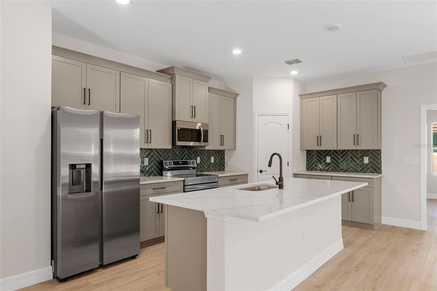 Furnished interior view inside a new home in , Citrus Springs (Image 7). Furnished interior view inside a new home in , Citrus Springs (Image 7).