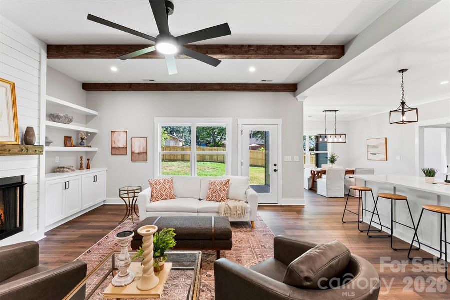 Furnished interior view inside a new home in , York (Image 12).