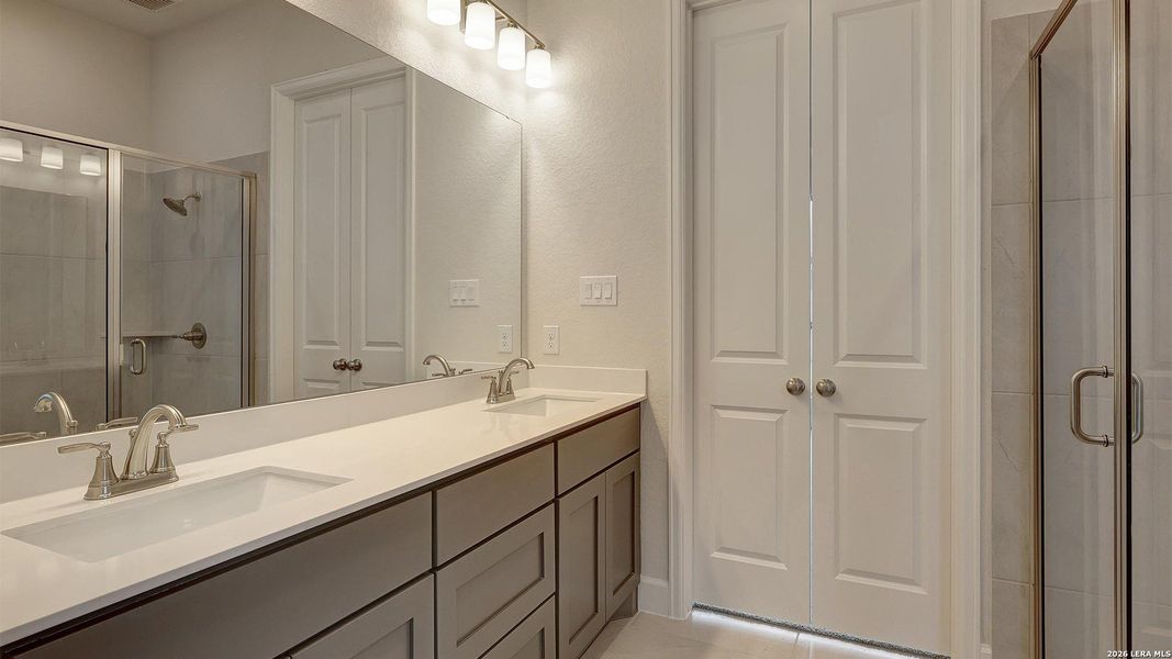 Furnished interior view inside a new home in Ladera, San Antonio (Image 7).