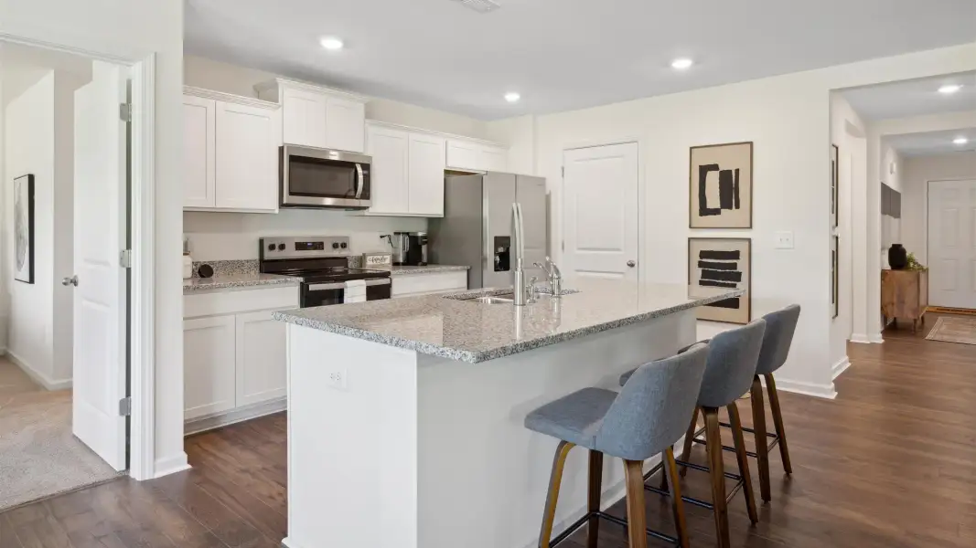 Furnished interior view inside a new home in Creekside Ridge, Dandridge (Image 21).