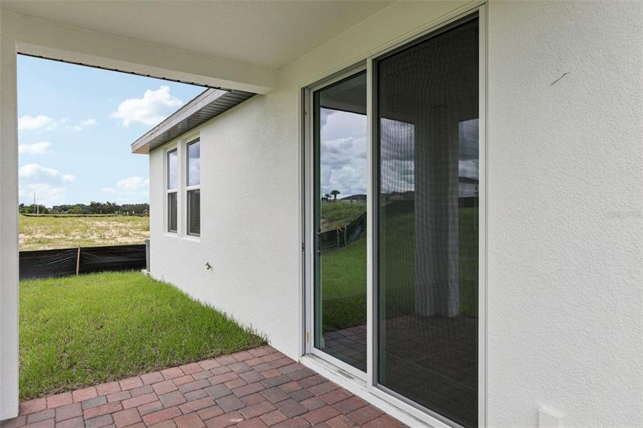 Exterior details and patio area of a home in Hamilton Bluff - Classic Series, Lake Hamilton (Image 22).