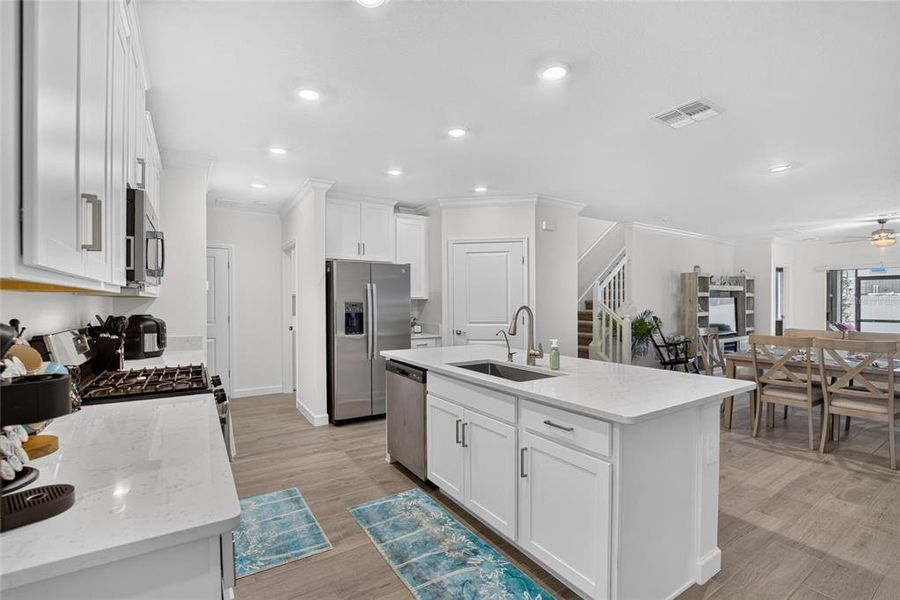 Furnished interior view inside a new home in Southshore Bay Active Adult, Wimauma (Image 6).