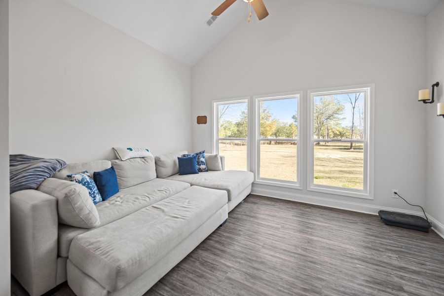 Furnished interior view inside a new home in , Meggett (Image 14).