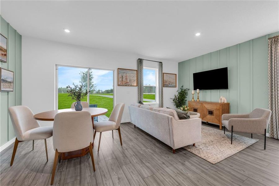 Furnished interior view inside a new home in Bimini Bay, Davenport (Image 24). Furnished interior view inside a new home in Bimini Bay, Davenport (Image 24).