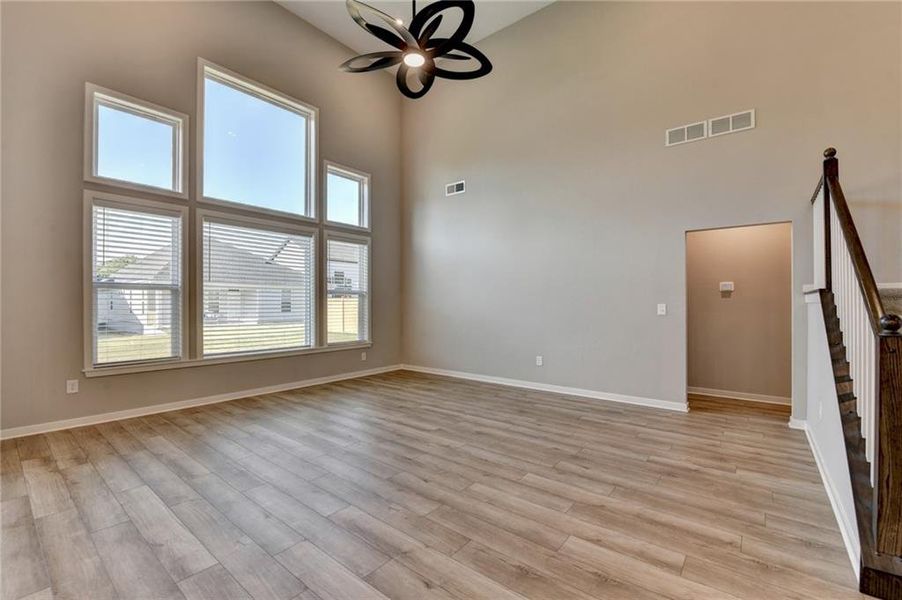 Spacious, unfurnished interior of a new home in The Reserve At Liberty Park, Braselton (Image 34).