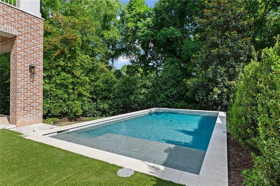 Exterior details and patio area of a home in , Atlanta (Image 25). Exterior details and patio area of a home in , Atlanta (Image 25).