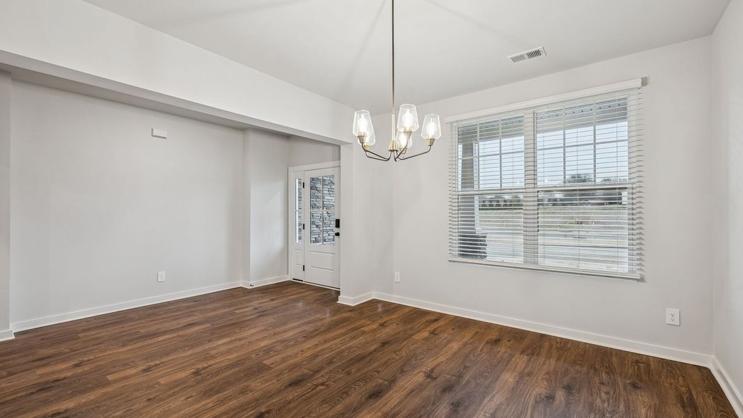 Representative unfurnished interior of a home built from the Tisdale by D.R. Horton in Harvest Point, Spring Hill (Image 26). Representative unfurnished interior of a home built from the Tisdale by D.R. Horton in Harvest Point, Spring Hill (Image 26).