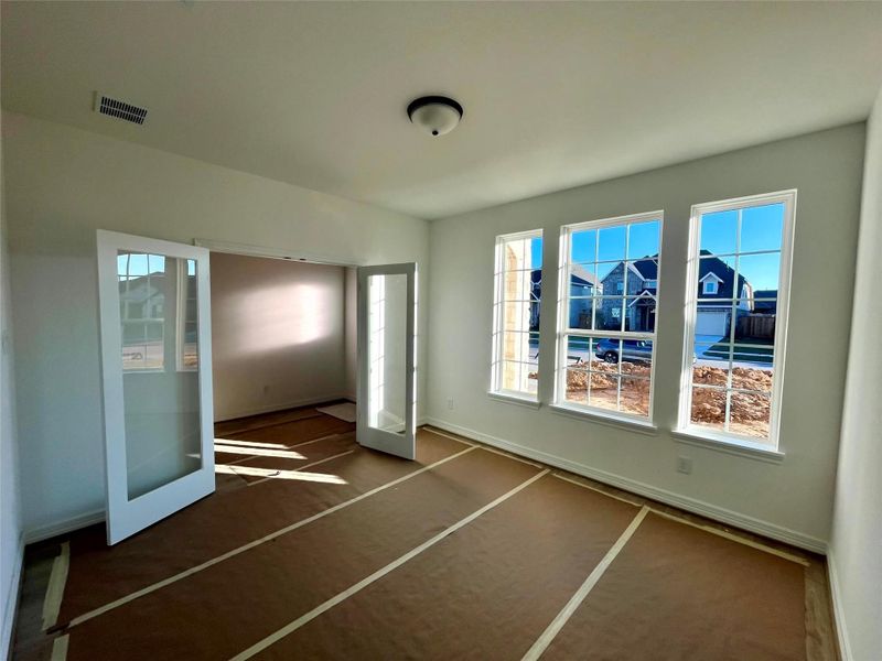 Actual progress of your home.