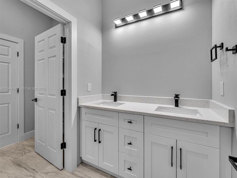 Furnished interior view inside a new home in , Fort Pierce (Image 28).