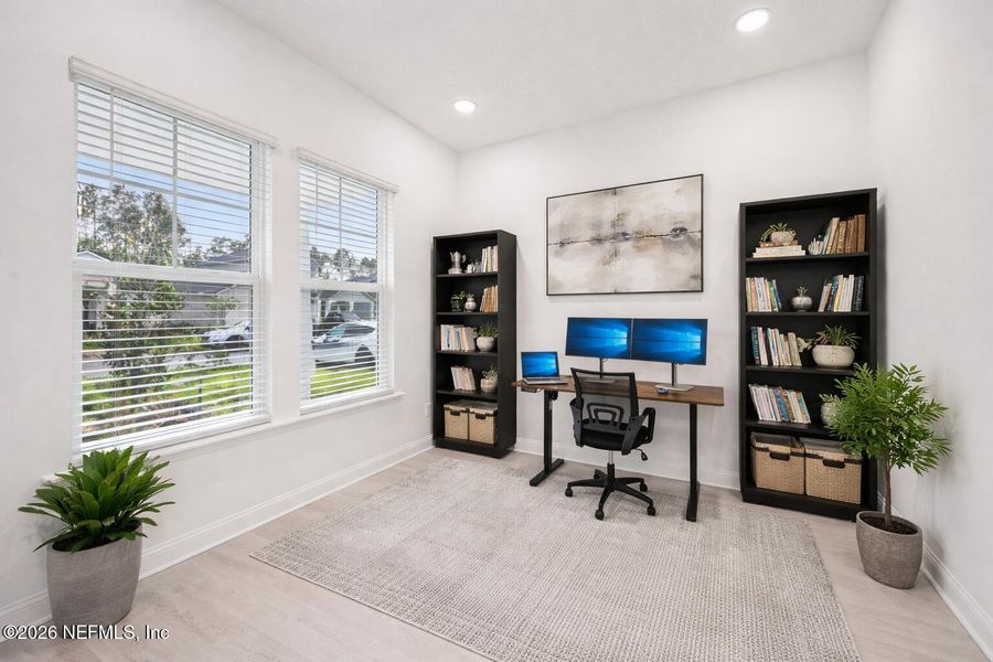 Furnished interior view inside a new home in , St. Augustine (Image 13).