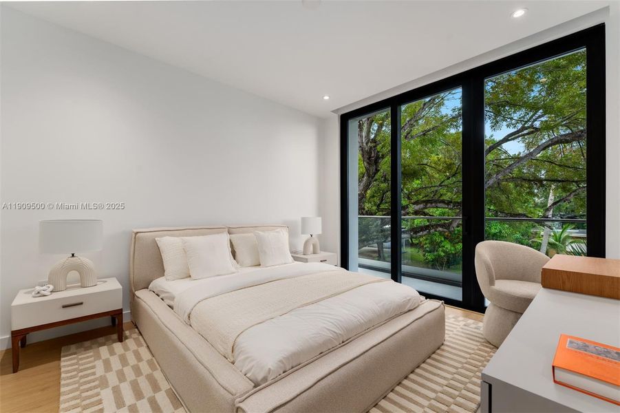 Furnished interior view inside a new home in , Miami (Image 5). Furnished interior view inside a new home in , Miami (Image 5).