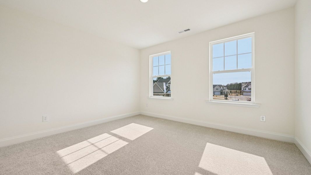 Representative furnished interior of a home built from the Juniper by DRB Homes in Sidney Creek Single Family, Zebulon (Image 12). Representative furnished interior of a home built from the Juniper by DRB Homes in Sidney Creek Single Family, Zebulon (Image 12).