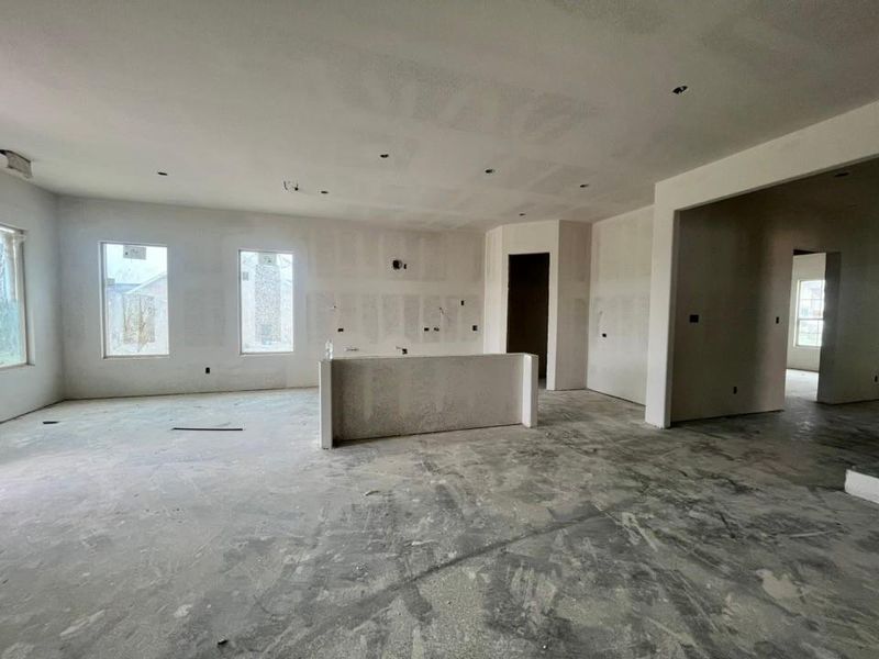 In-progress construction of a new home in Eagle Ridge Estates, Weatherford, TX (Image 8).