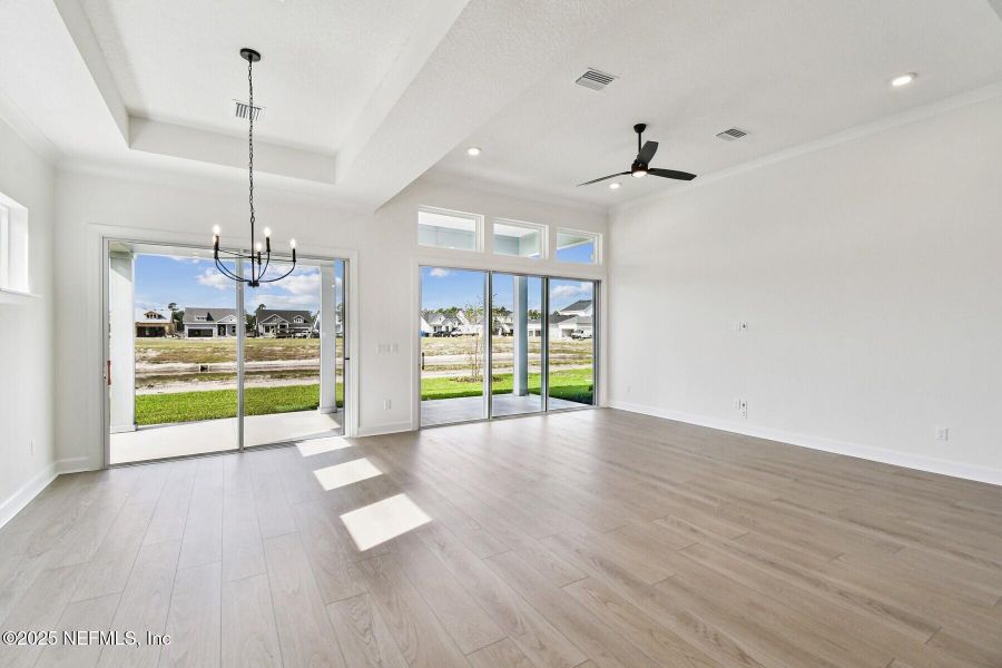 Spacious, unfurnished interior of a new home in Seven Pines 50' Front Entry, Jacksonville (Image 18).