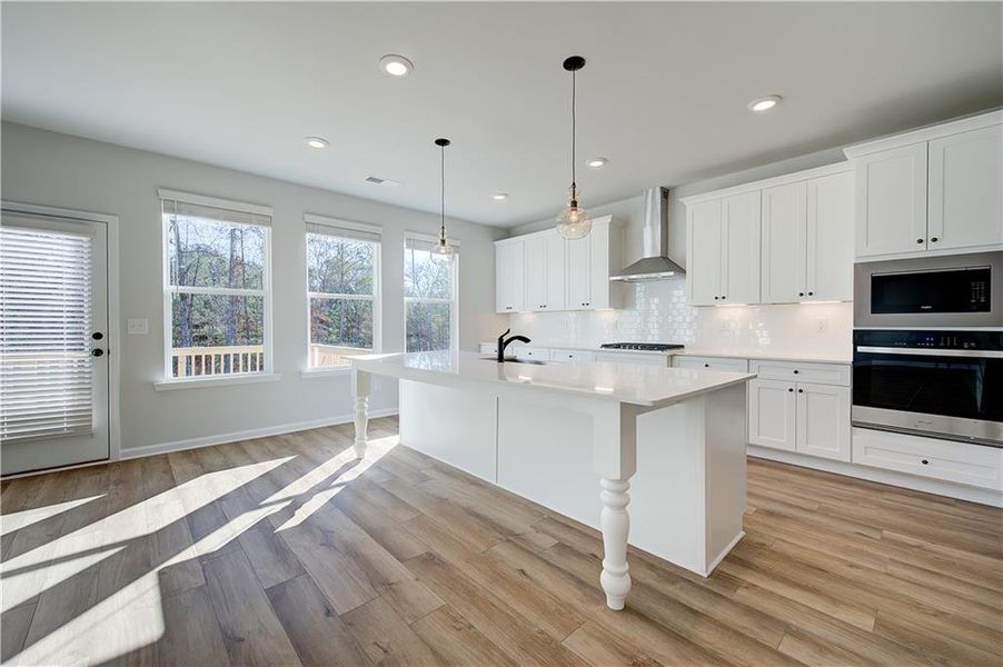 Furnished interior view inside a new home in Kingston, Locust Grove (Image 5).