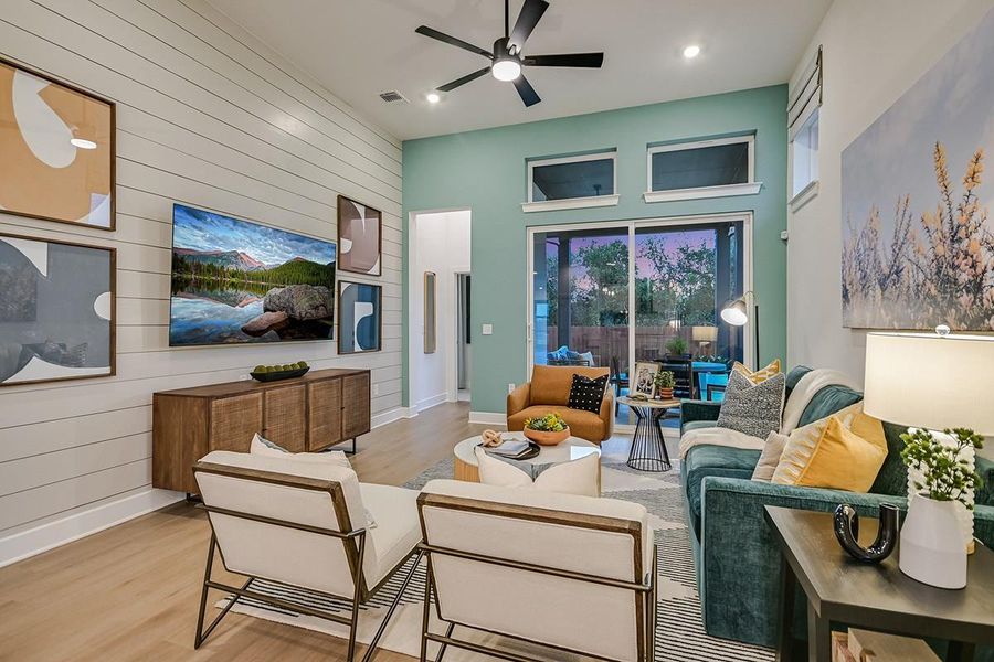 Family Room (Staged)