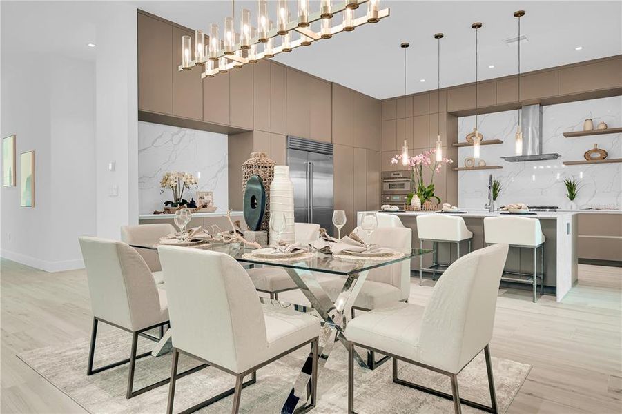 Furnished interior view inside a new home in , Windermere (Image 13).