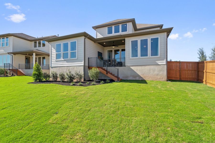 Exterior details and patio area of a home in Lagos Reserve, Manor (Image 22).