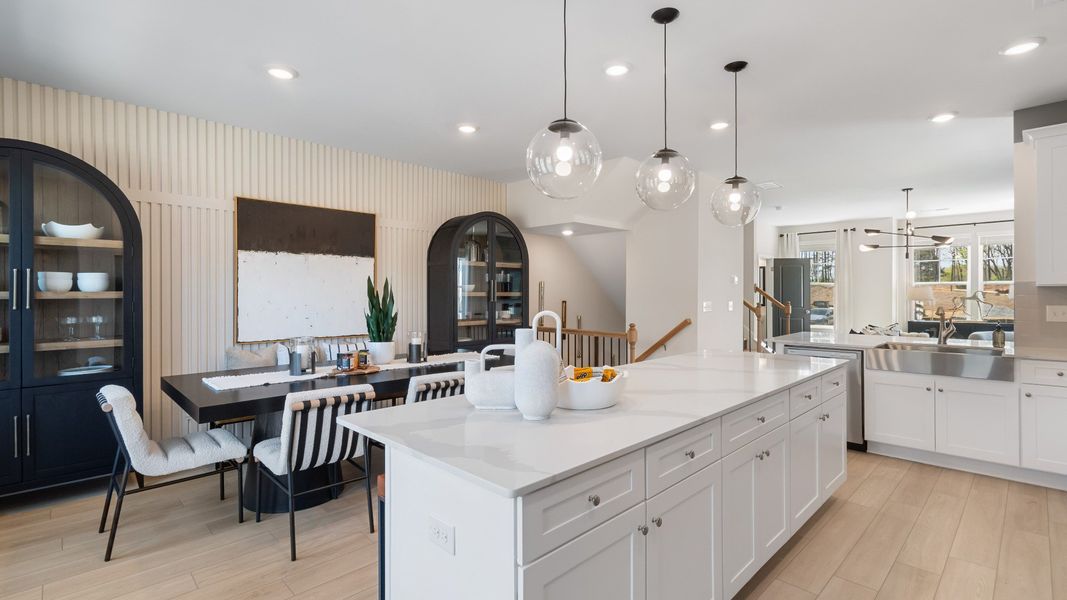Furnished interior view inside a new home in Daybreak, Newnan (Image 13).