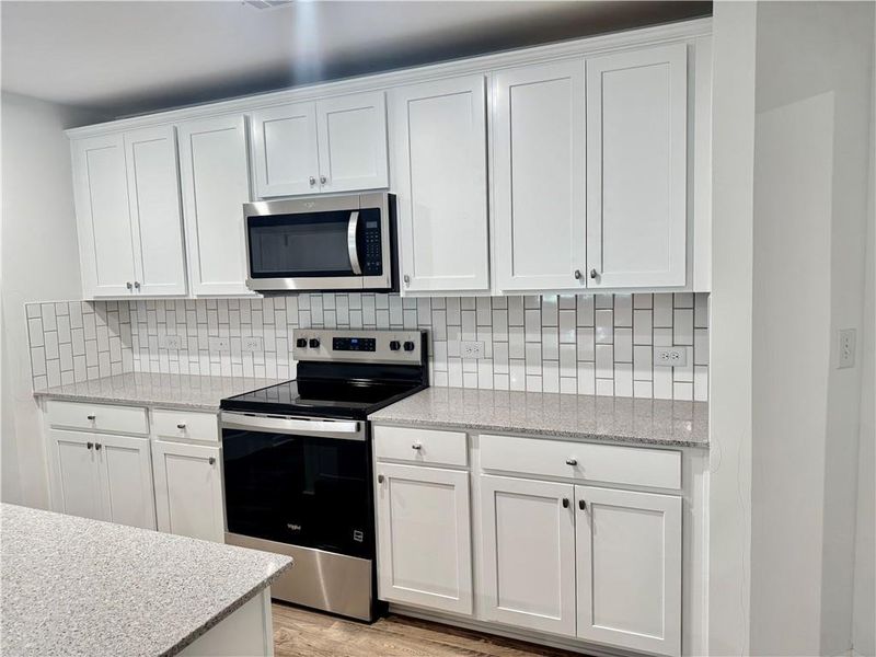 Furnished interior view inside a new home in Silver Leaf, Dawsonville (Image 4).