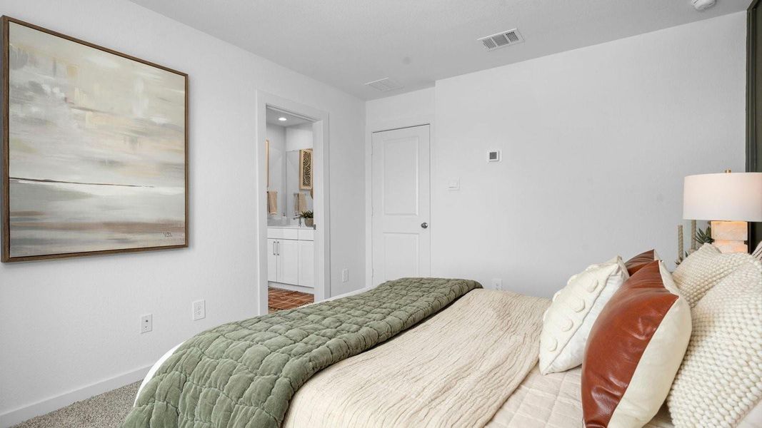 Elevations, exterior/ interior colors, options, available upgrades that require an additional charge, and standard features will vary in each community and subject change without notice. Call for details.