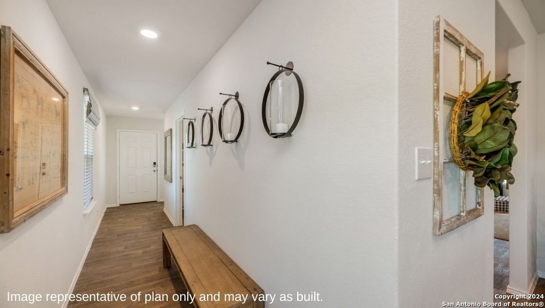 Furnished interior view inside a new home in Riverstone at Westpointe, San Antonio (Image 17).