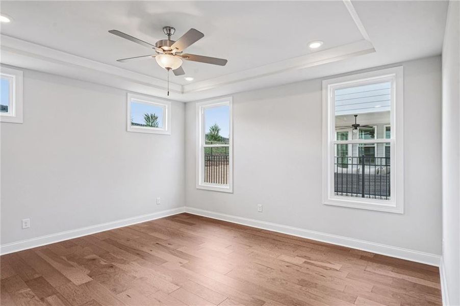 Spacious, unfurnished interior of a new home in Promenade at Sawnee Village, Cumming (Image 15).