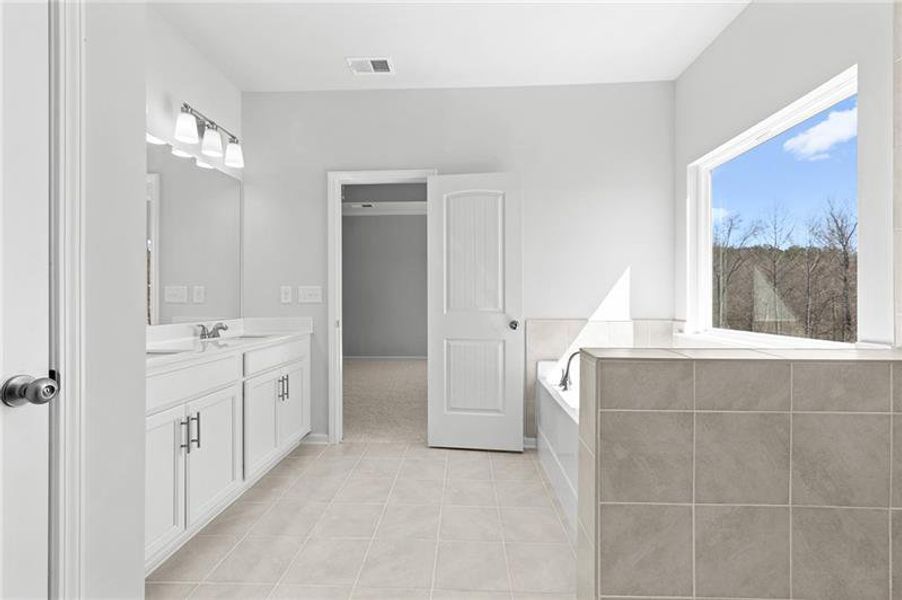 Furnished interior view inside a new home in , Homer (Image 30). Furnished interior view inside a new home in , Homer (Image 30).