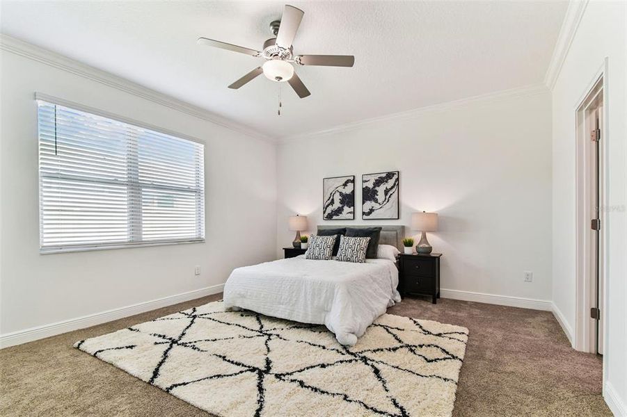 Furnished interior view inside a new home in , Land O' Lakes (Image 29).