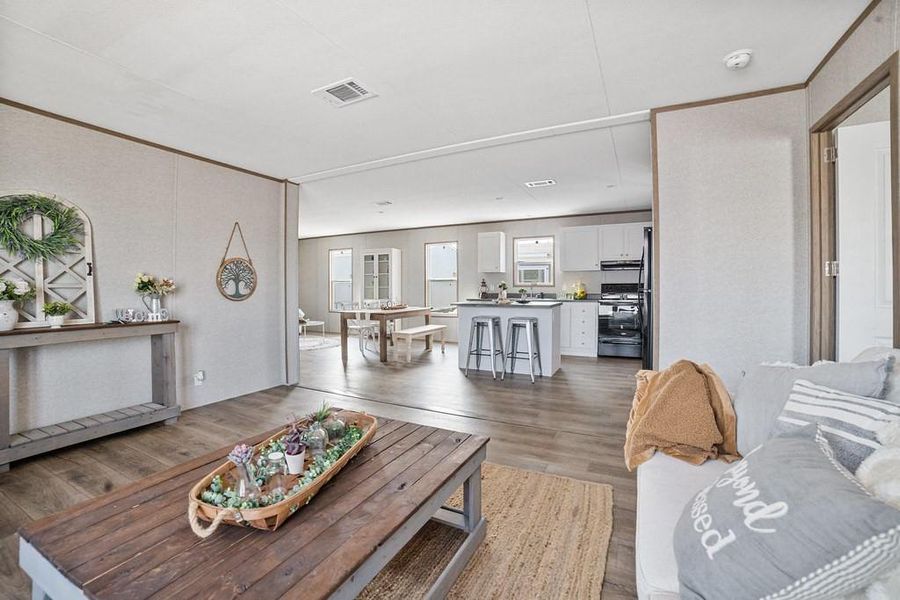 Furnished interior view inside a new home in , Sunset (Image 7). Furnished interior view inside a new home in , Sunset (Image 7).