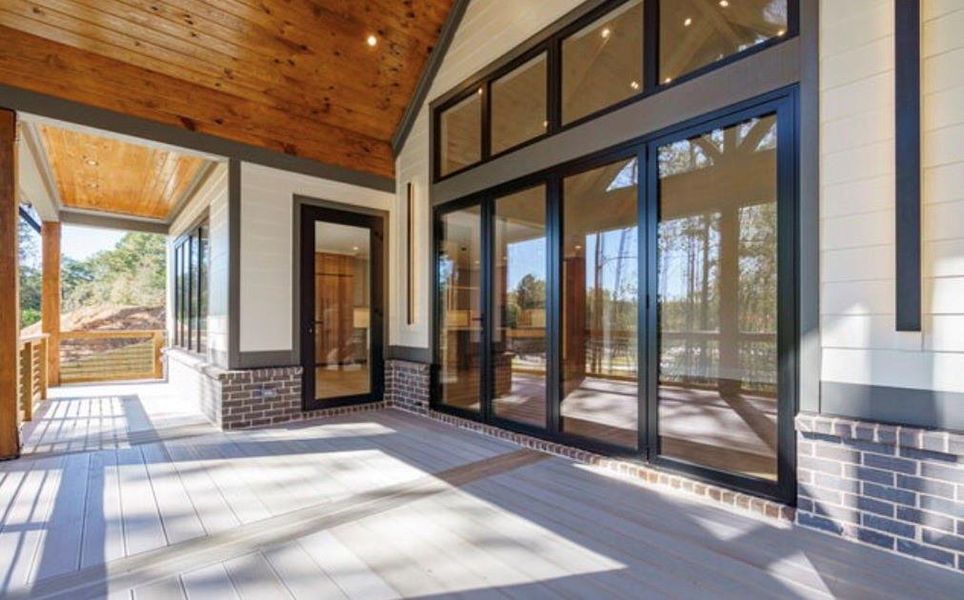 Exterior details and patio area of a home in , Cumming (Image 39).