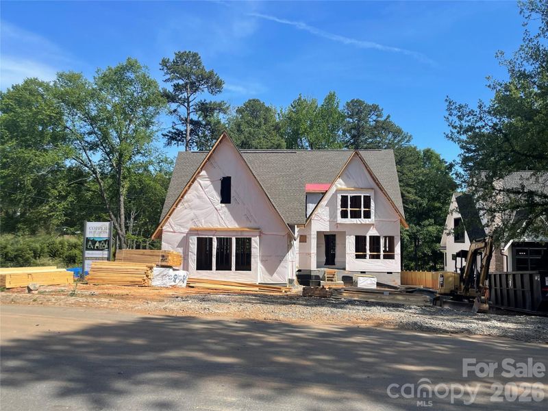 In-progress construction of a new home in , Charlotte, NC (Image 6).