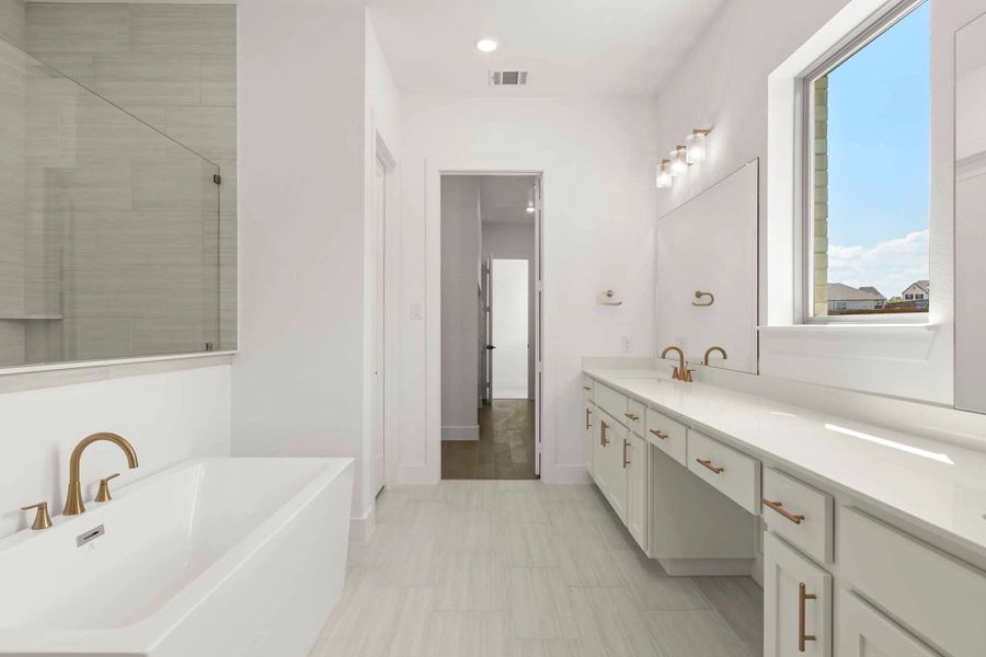 Primary Bathroom Representative Photo featuring the Serene Collection