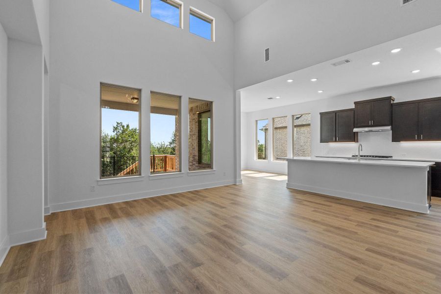 From Family Room to Open Concept Kitchen