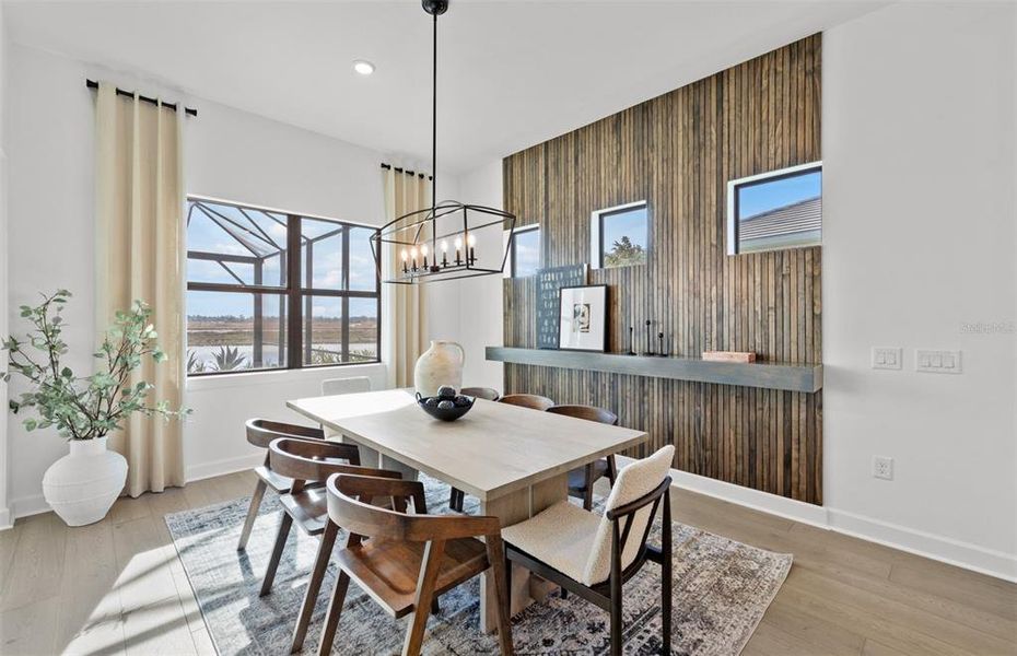Furnished interior view inside a new home in Del Webb Catalina, Lakewood Ranch (Image 11).