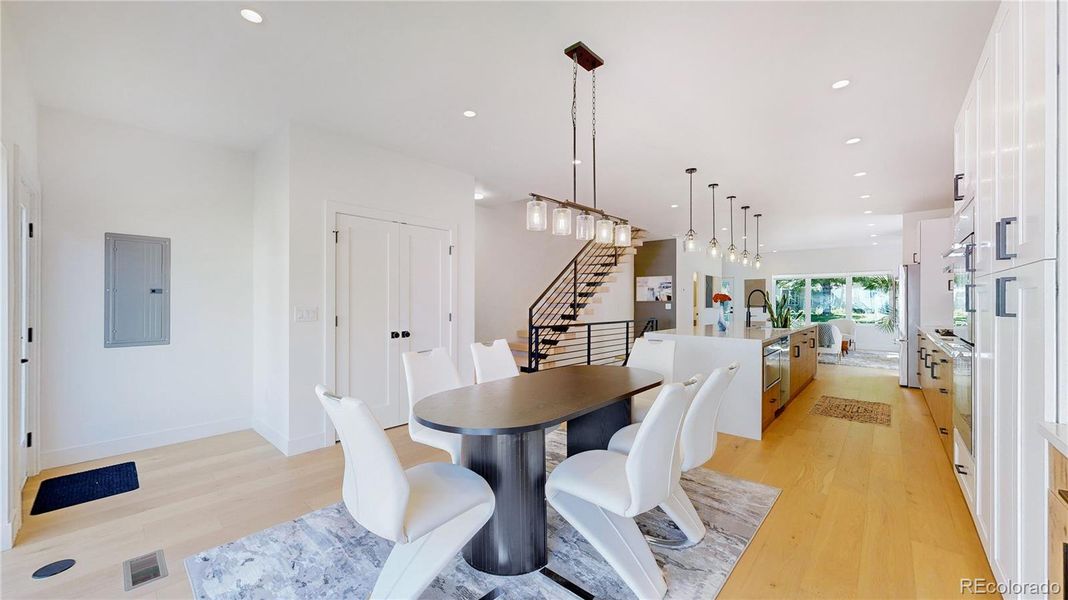 Furnished interior view inside a new home in , Denver (Image 18).