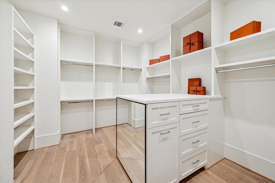 Furnished interior view inside a new home in , Houston (Image 9).