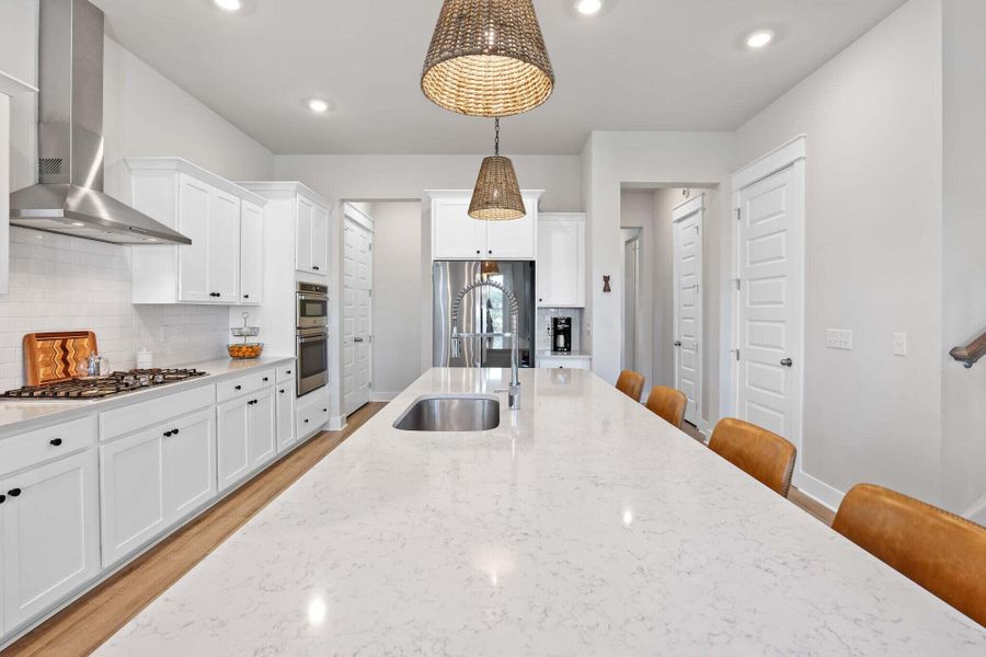 Furnished interior view inside a new home in Carnes Crossroads, Summerville (Image 26).