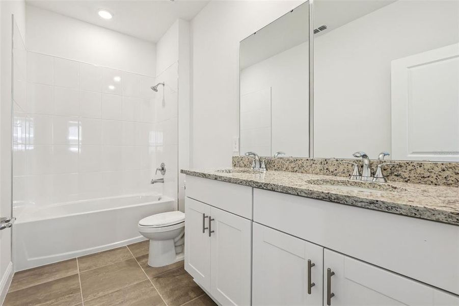 Furnished interior view inside a new home in , Clermont (Image 9). Furnished interior view inside a new home in , Clermont (Image 9).