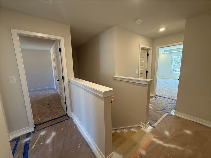 In-progress construction of a new home in The Towns at Auburn Station East, Auburn, GA (Image 15).
