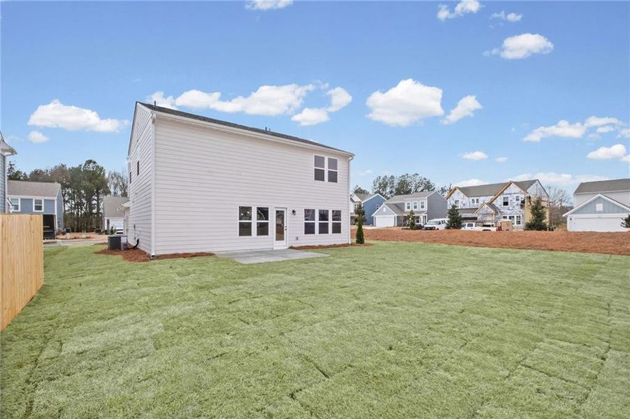 Exterior details and patio area of a home in Cherry Glen, Euharlee (Image 20).