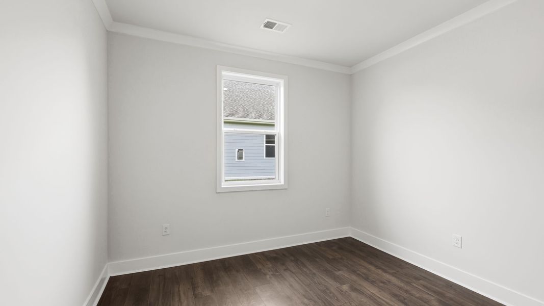 Spacious, unfurnished interior of a new home in Reserve at Tap Root Farms, Fletcher (Image 19). Spacious, unfurnished interior of a new home in Reserve at Tap Root Farms, Fletcher (Image 19).