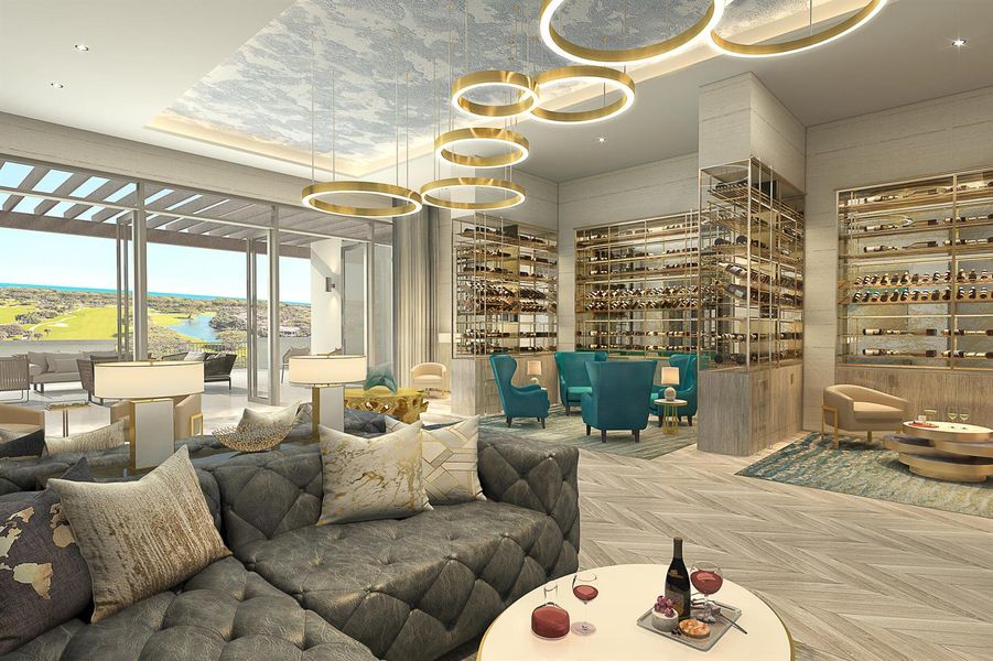 The Residences_Wine Lounge_2 The Residences_Wine Lounge_2