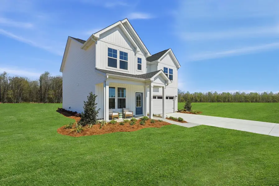Representative exterior photo of a completed home built from the The Indigo by Stanley Martin Homes in Chapin Place, Chapin, SC (Image 26).