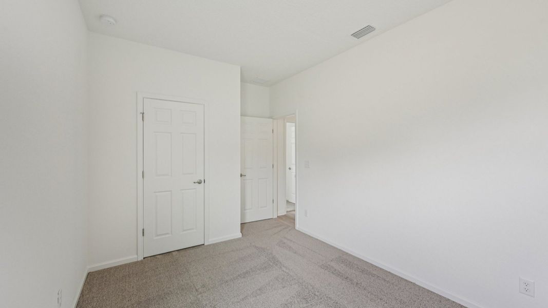 The Fleetwood Floor Plan Bedroom by DRB Homes in Panther Creek New Jacksonville Home Community
