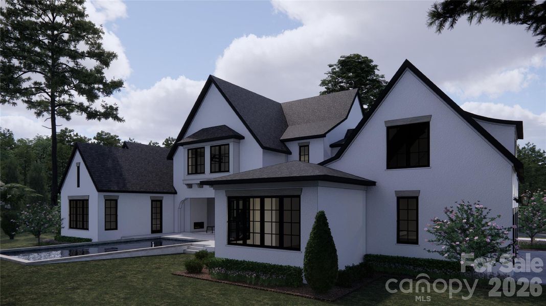 Right Back Corner for To Be Built home Right Back Corner for To Be Built home