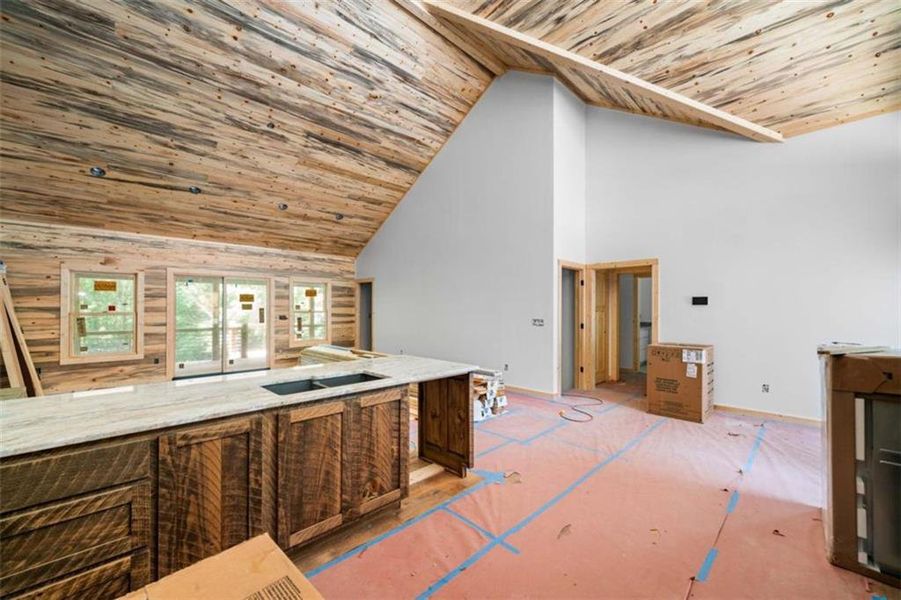 In-progress construction of a new home in , Ellijay, GA (Image 13).