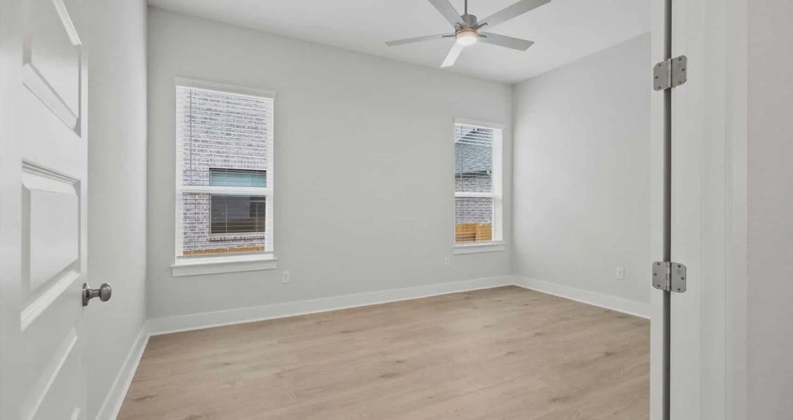 Representative unfurnished interior of a home built from the Draco by Chesmar Homes in Meyer Ranch, New Braunfels (Image 7). Representative unfurnished interior of a home built from the Draco by Chesmar Homes in Meyer Ranch, New Braunfels (Image 7).