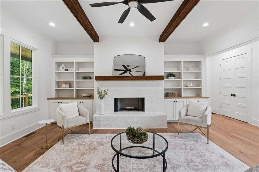 Furnished interior view inside a new home in , Canton (Image 8). Furnished interior view inside a new home in , Canton (Image 8).